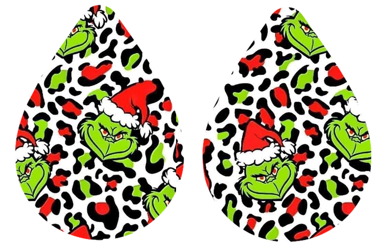 Grinch 3 Earrings