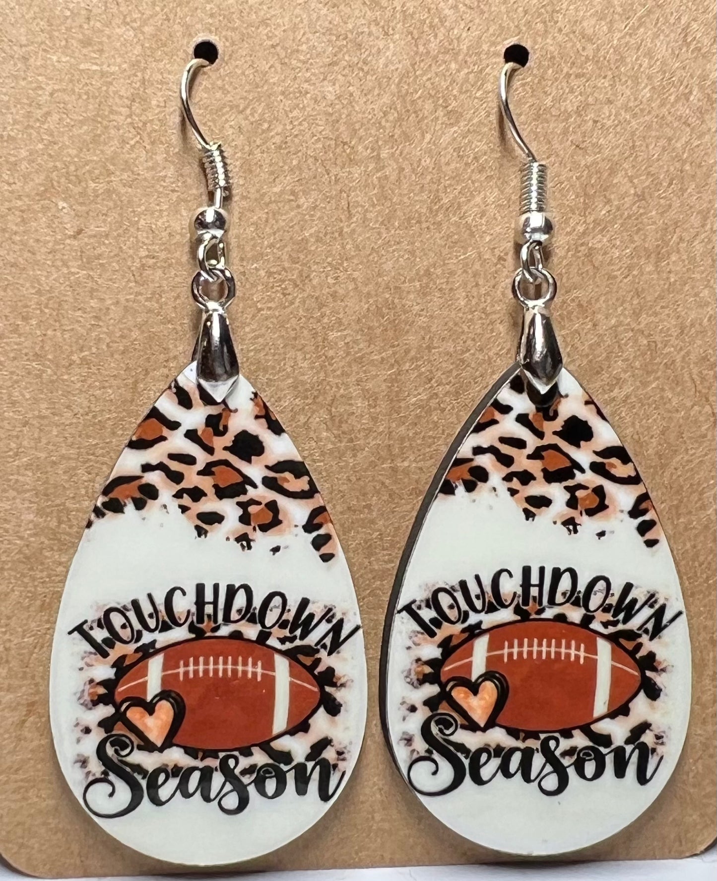Football Earrings
