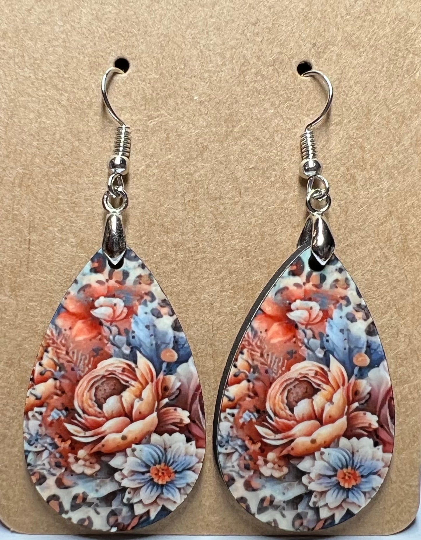 Leop Fall Floral Earrings
