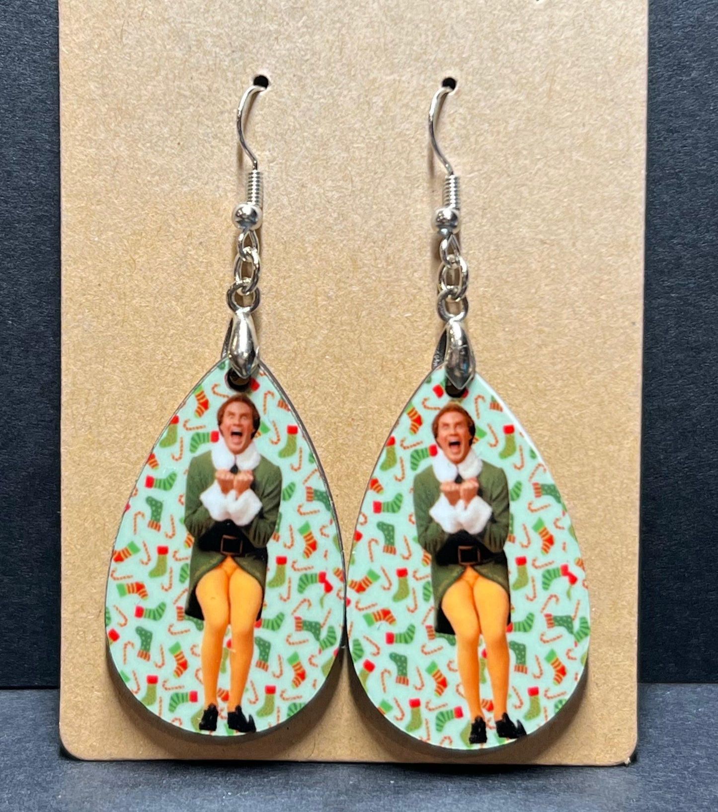 Buddy the Elf Earrings