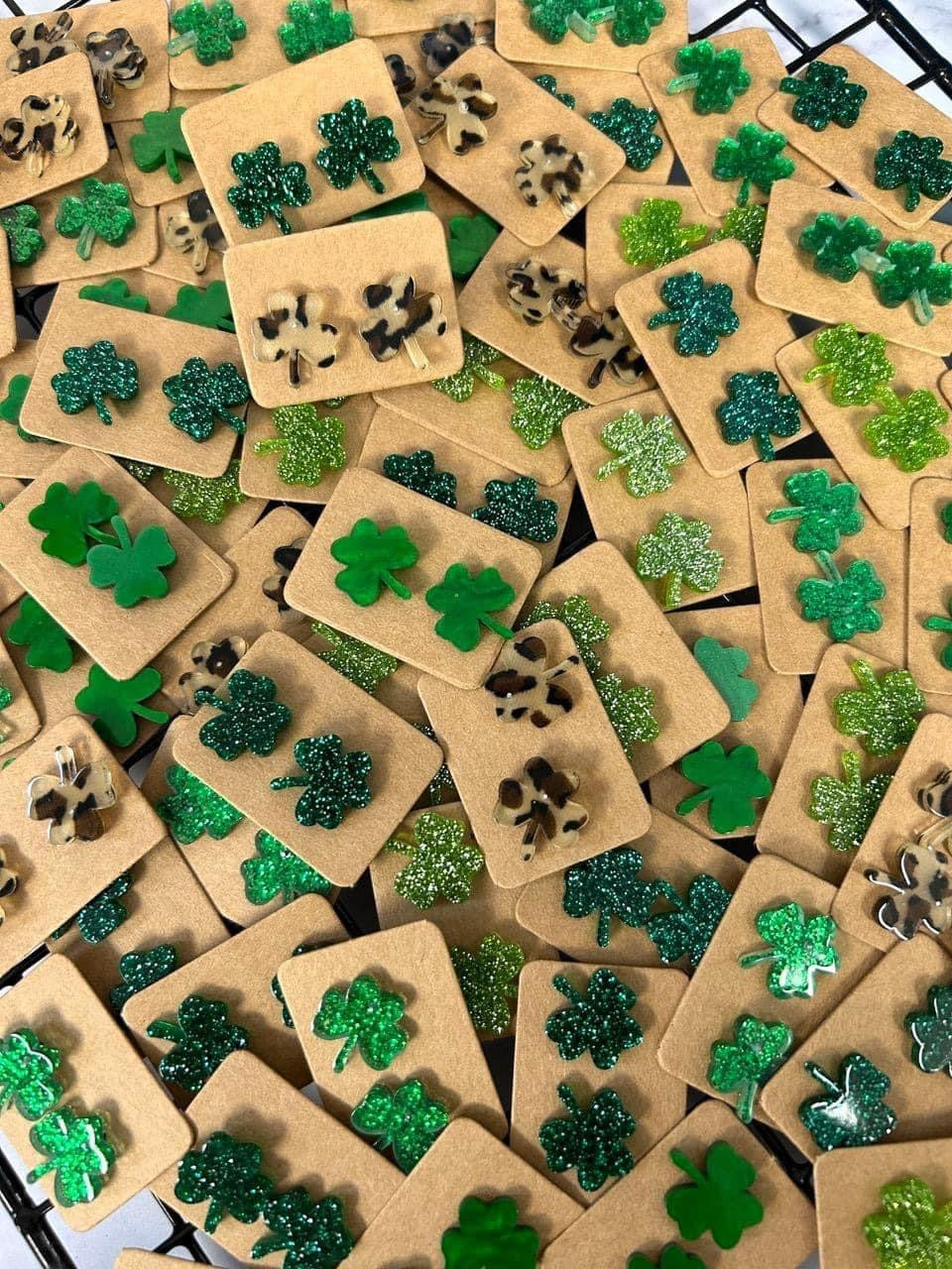 Shamrock Studs