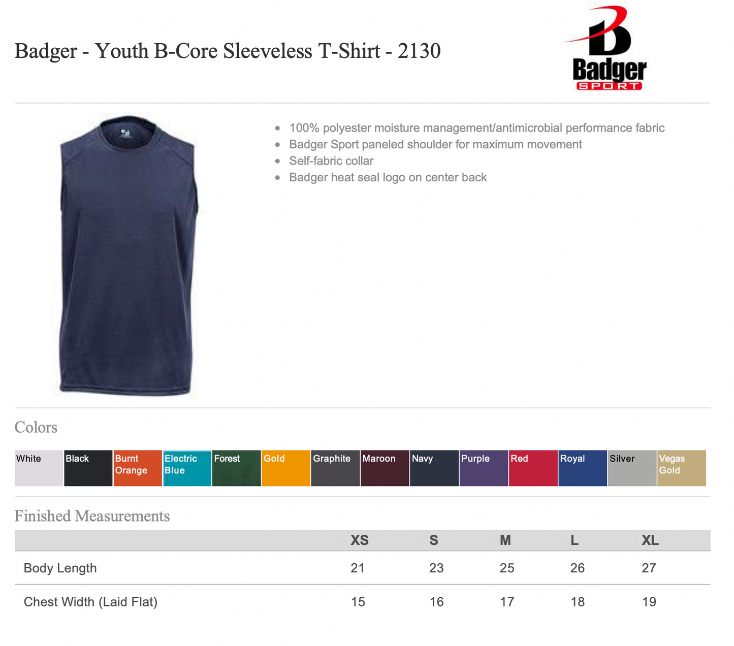 C. Gridders - Men/Boys Tank
