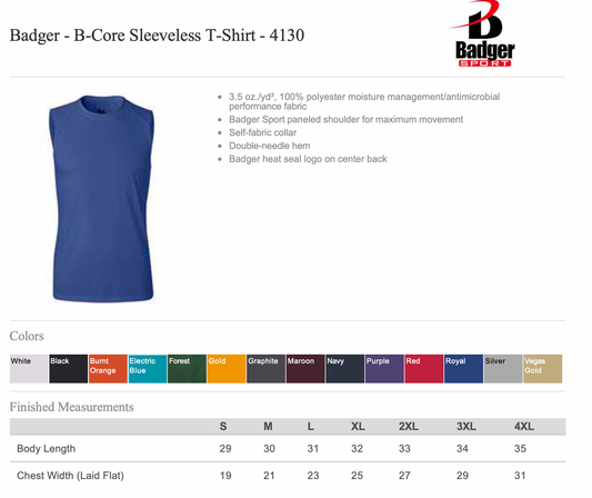 C. Gridders - Men/Boys Tank
