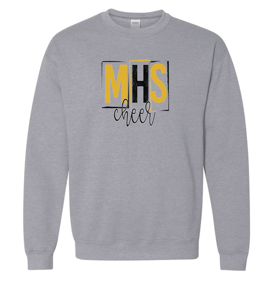 MHS CHEER - Crewneck Sweatshirt - Design A