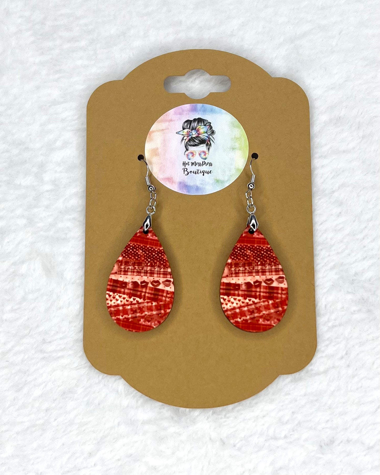 Red Valentine Earrings