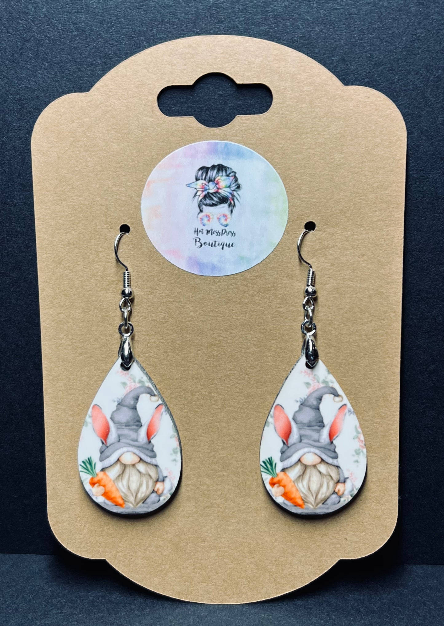 Easter Gnome Earrings
