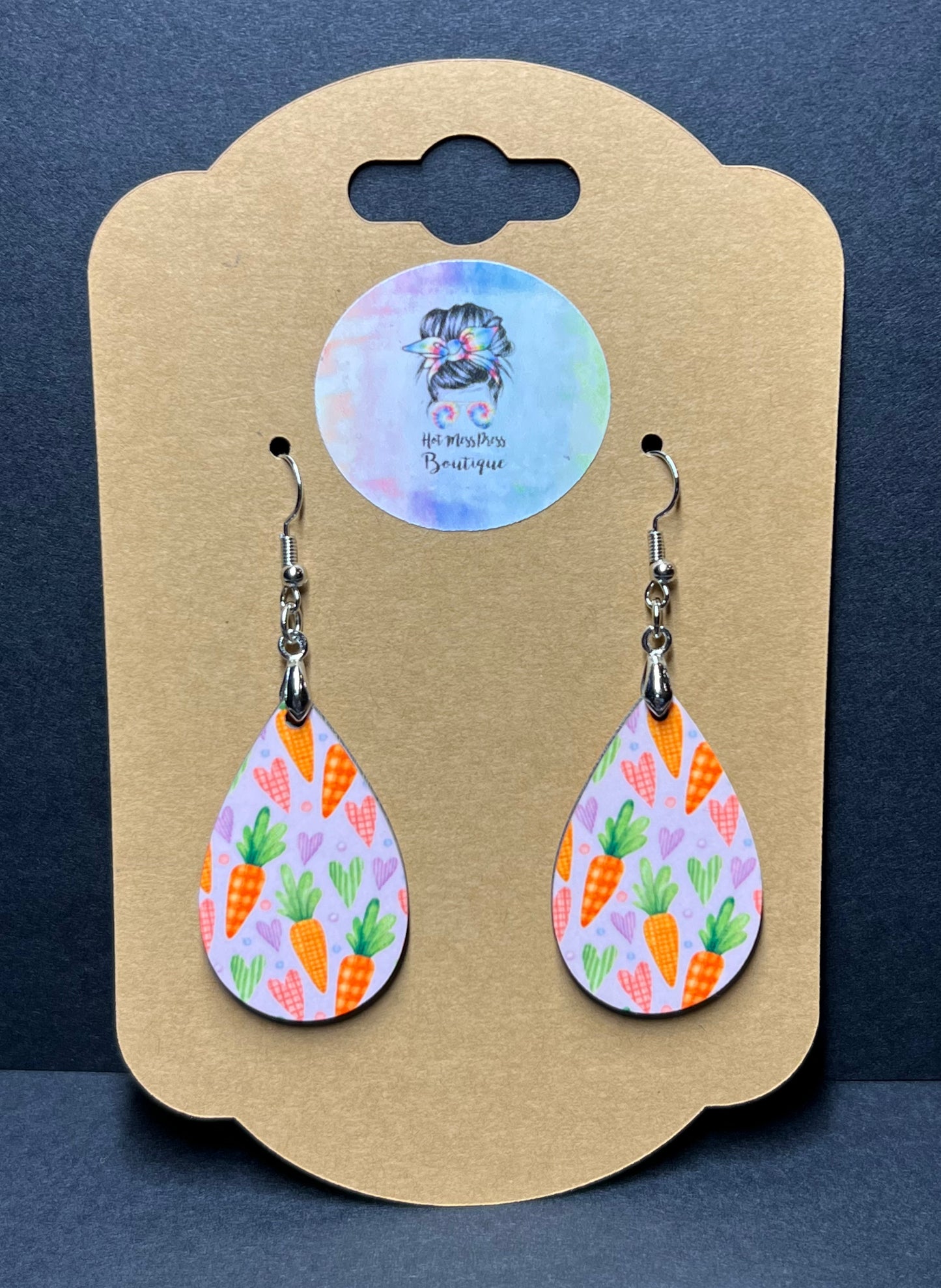 Carrot Easter Earrings