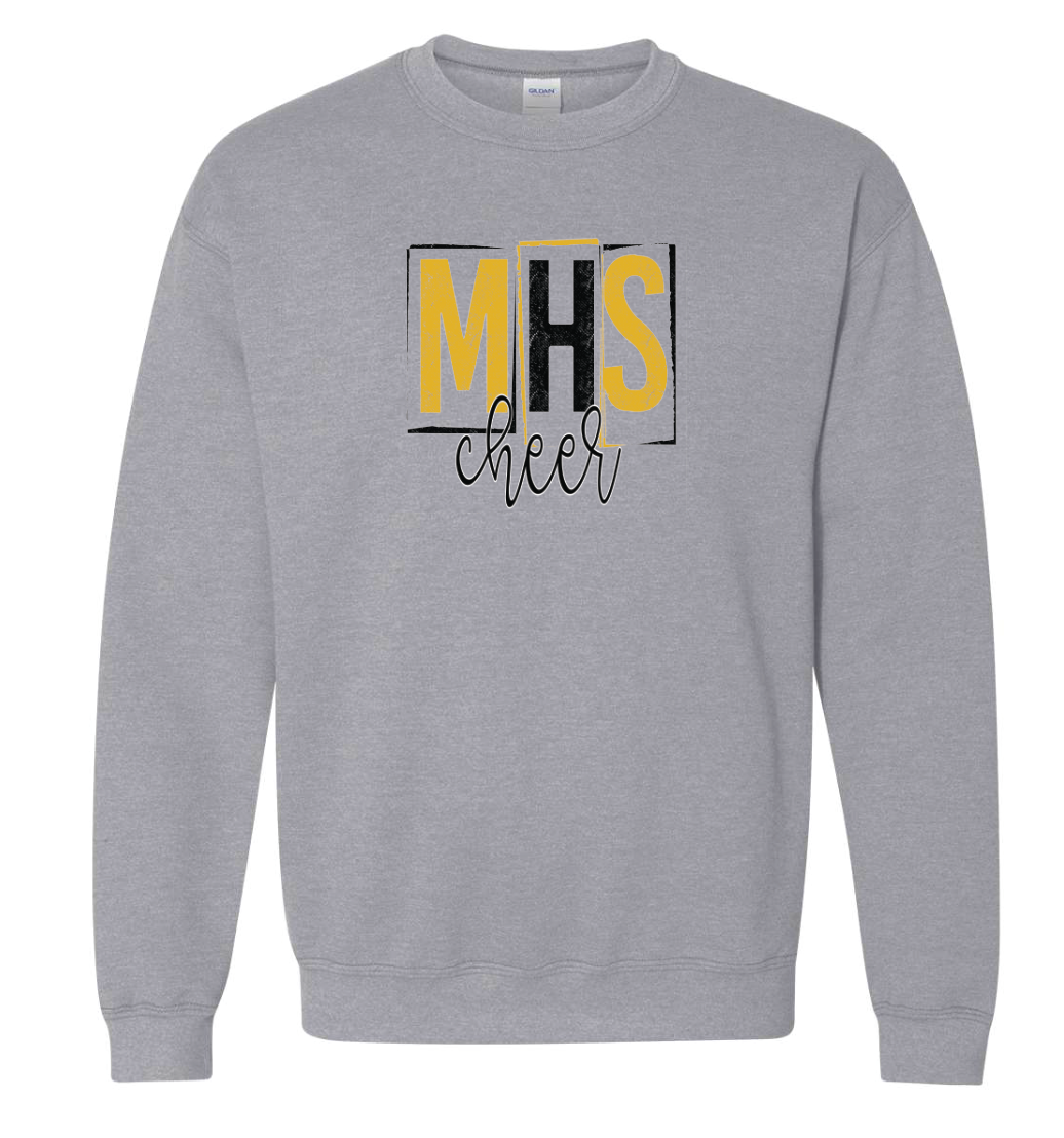 MHS CHEER -  Crewneck Sweatshirt - Design A