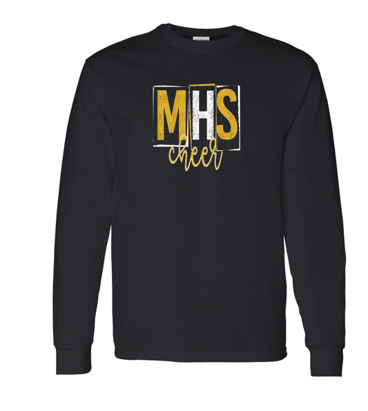 MHS CHEER -  Long Sleeve T - Design A