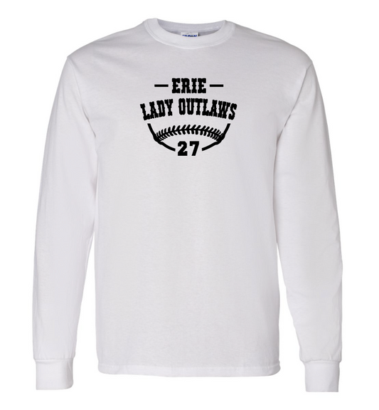 Outlaws Number Long Sleeve T